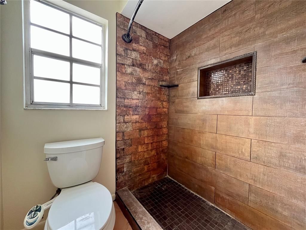 Bathroom, Interior, Wooden Walls