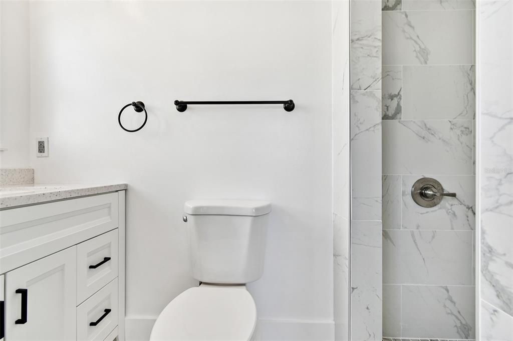 Bathroom, Interior, Marble Walls