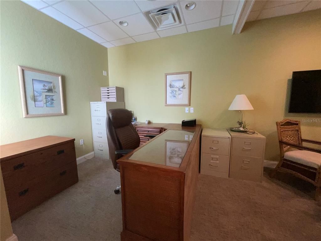 Home Office, Interior, Recessed Lighting