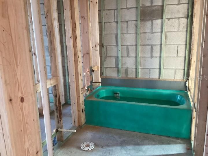 Bathroom, Interior, Wooden Walls