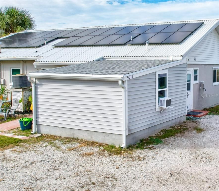 Exterior, Solar Panels