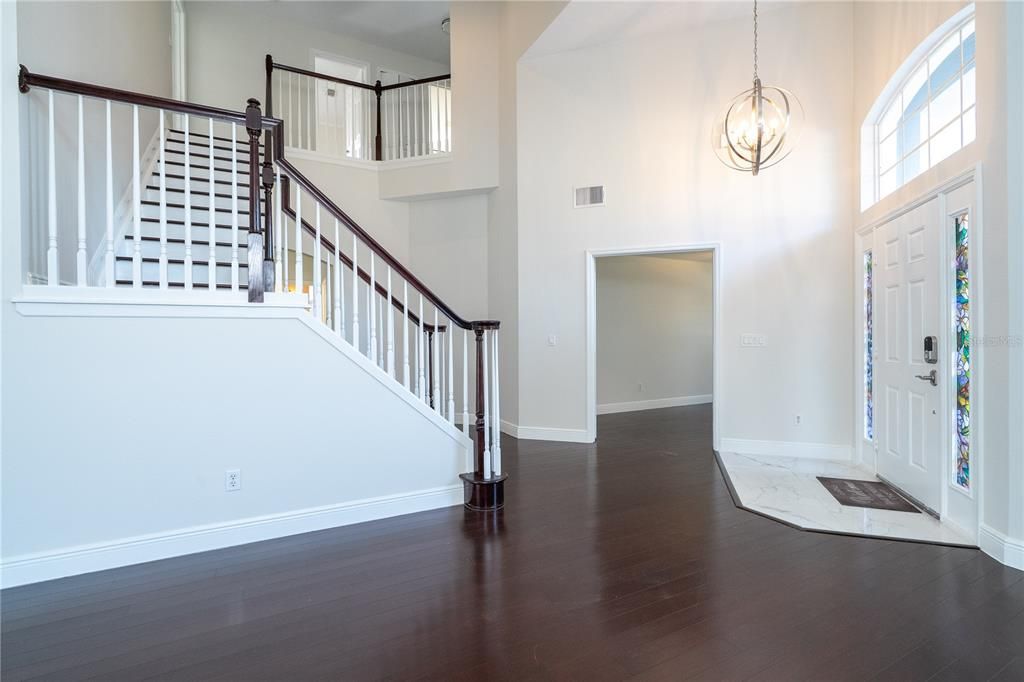 Chandelier, Interior, Pendant Lights, Wood Texture Flooring