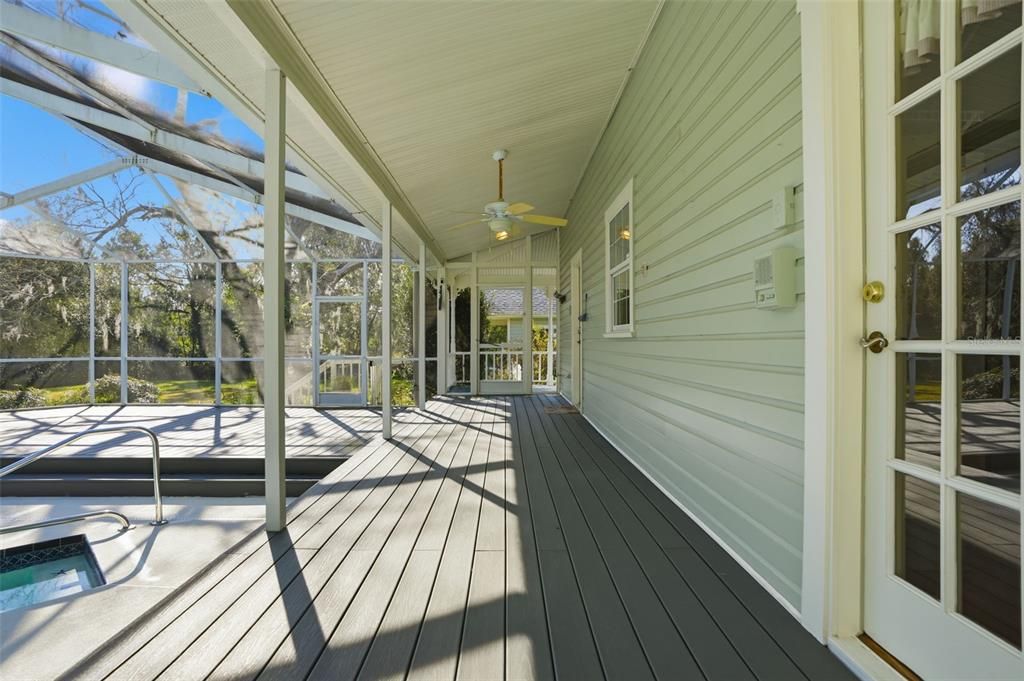 Glass Ceilings, Interior, Sun Room, Wood Texture Flooring