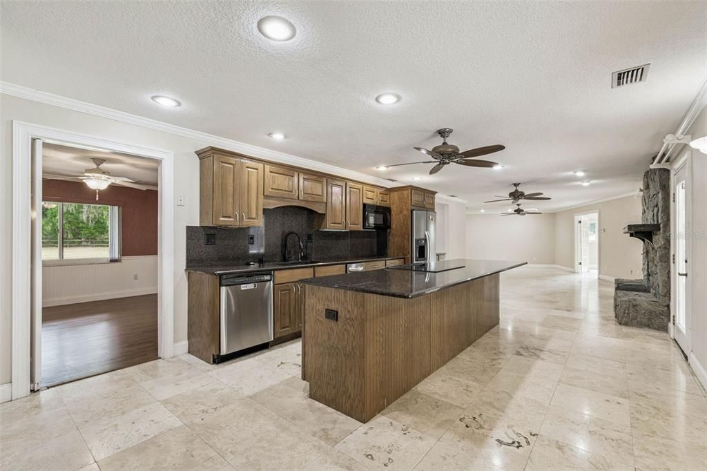 Interior, Kitchen, Recessed Lighting, Stainless Steel Appliances