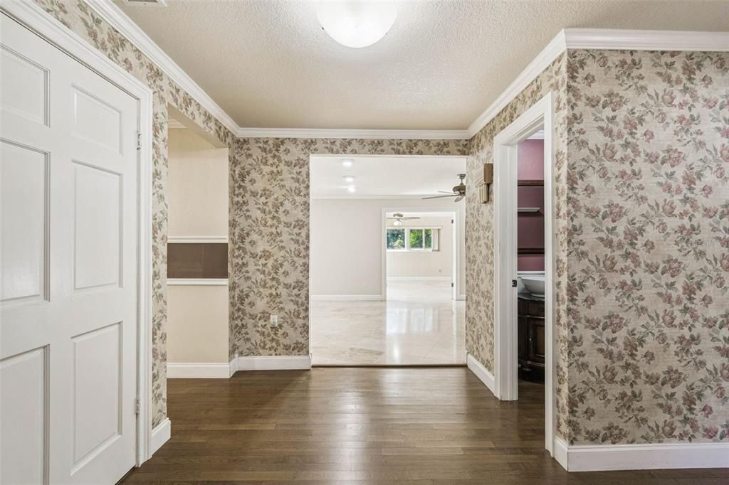 Empty room, Interior, Wood Texture Flooring