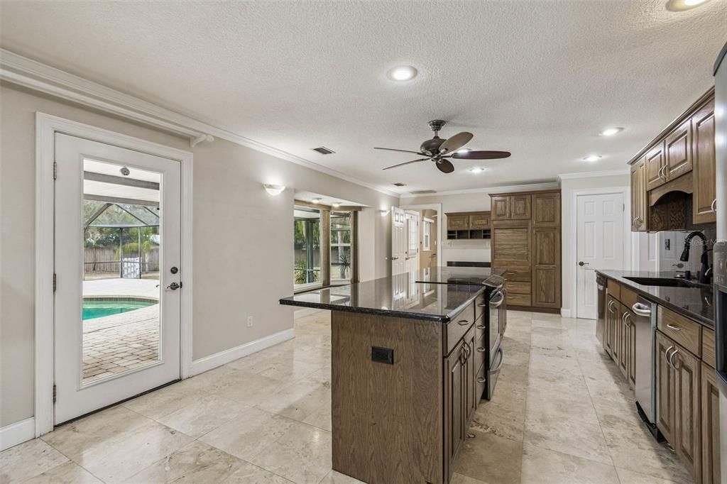 Interior, Kitchen, Recessed Lighting