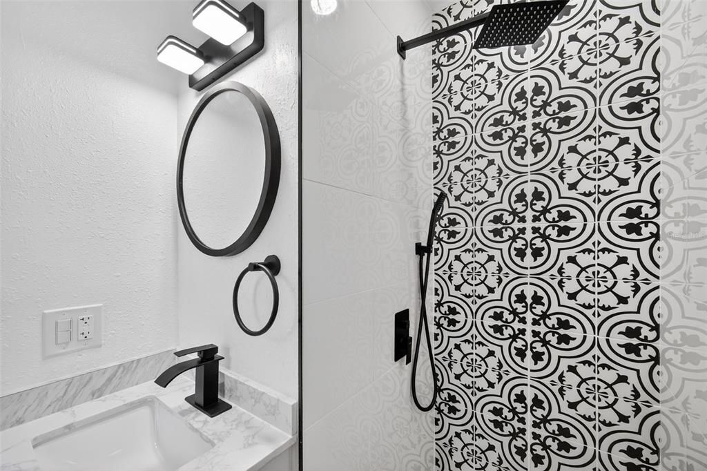 Bathroom, Glass Shower, Interior