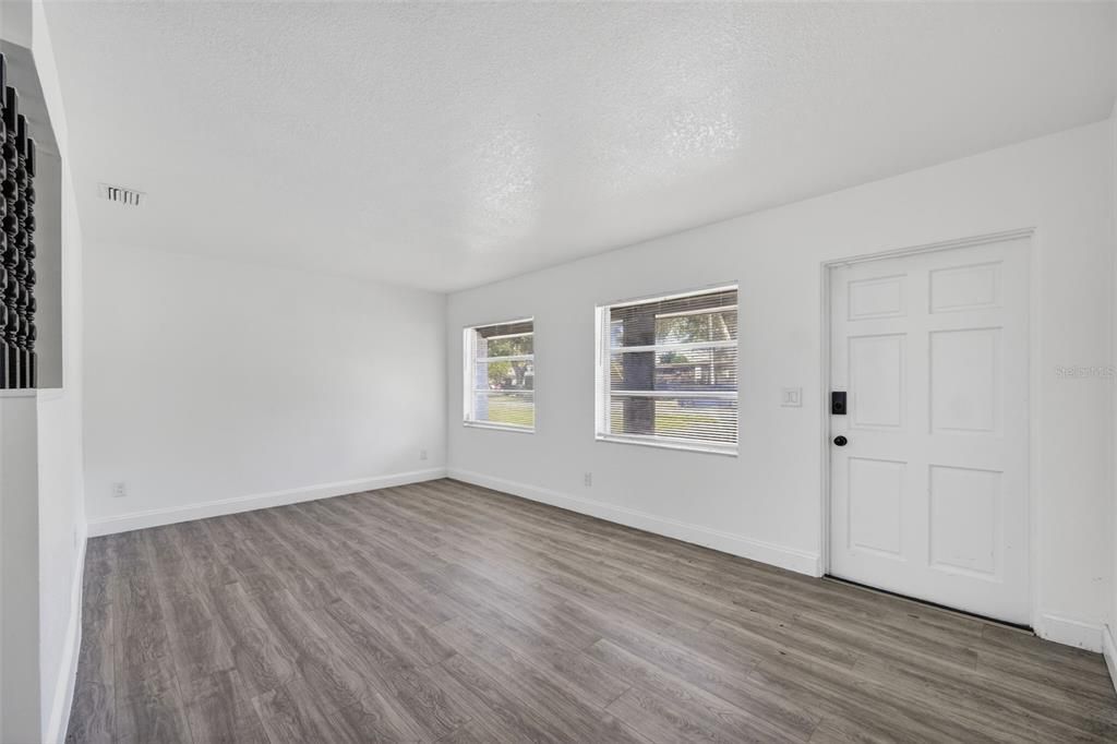 Empty room, Interior, Wood Texture Flooring