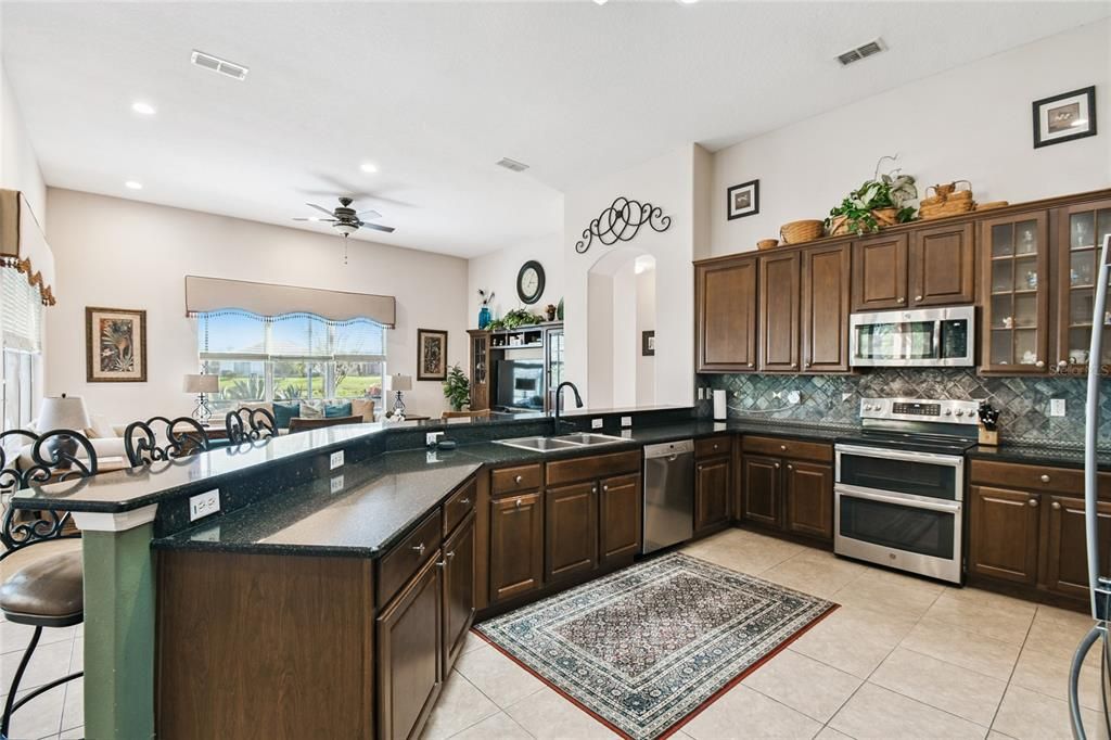 Interior, Kitchen, Recessed Lighting, Stainless Steel Appliances
