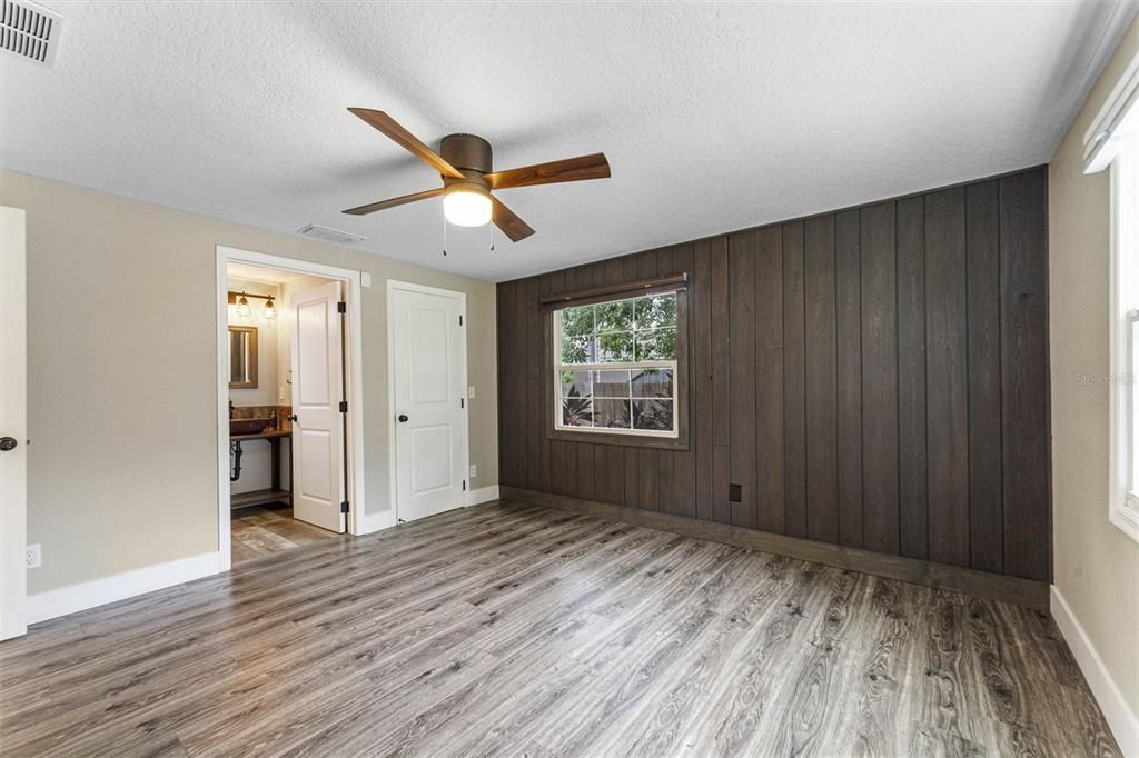 Empty room, Interior, Wood Texture Flooring, Wooden Walls