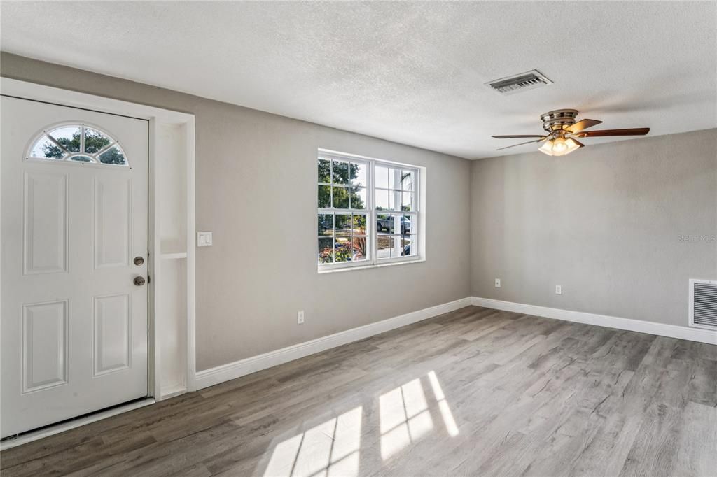 Empty room, Interior, Wood Texture Flooring