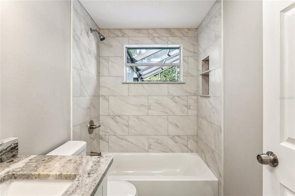 Bathroom, Interior, Marble Walls