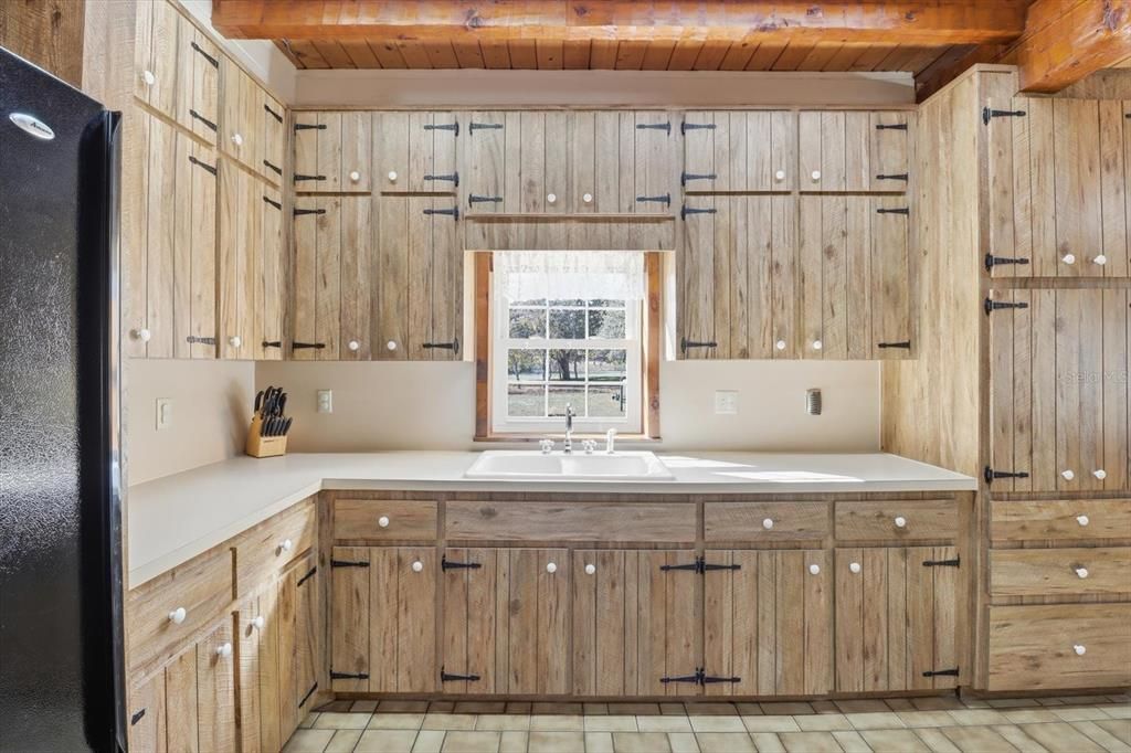 Interior, Kitchen, Wooden Beams, Wooden Ceilings