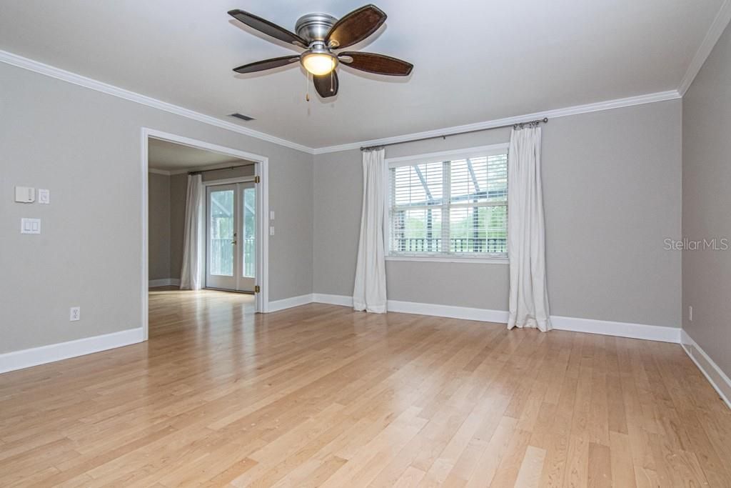 Empty room, Interior, Wood Texture Flooring