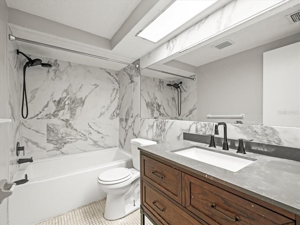 Bathroom, Interior, Marble Walls