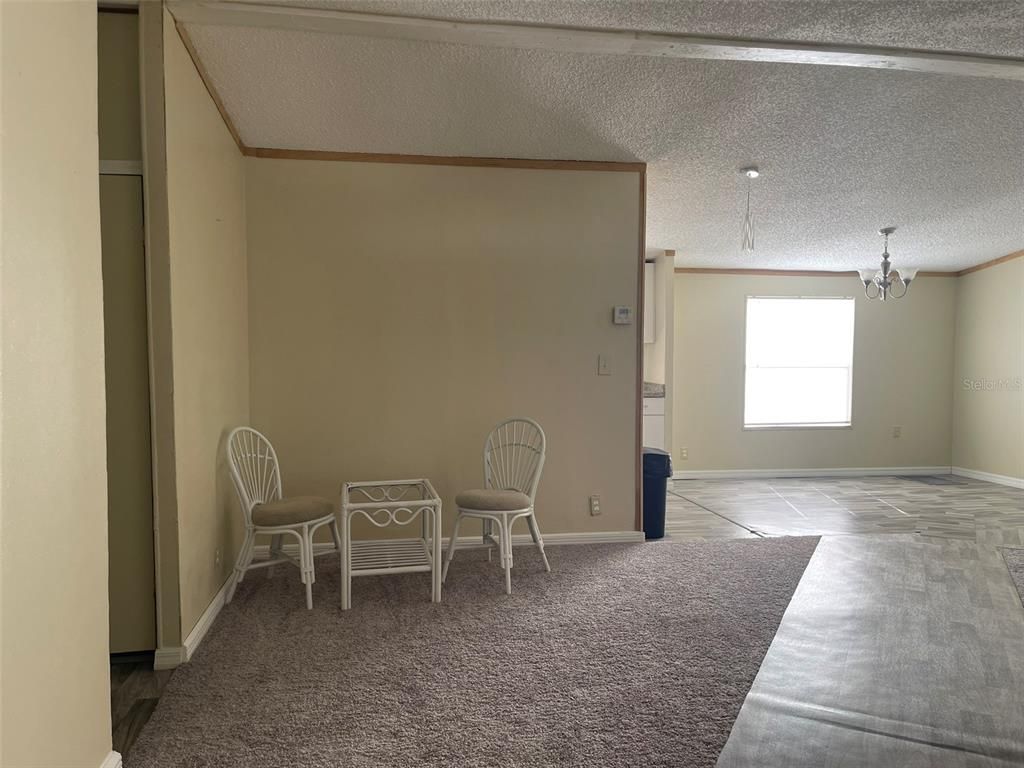 Chandelier, Dining room, Empty room, Interior