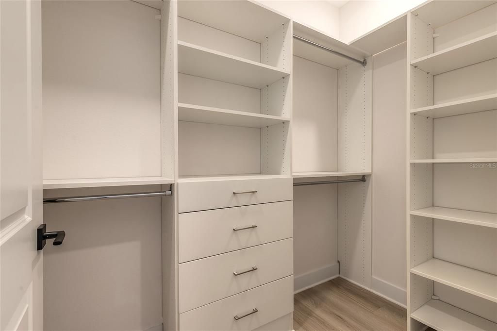 Interior, Walk-in Closets, Wood Texture Flooring