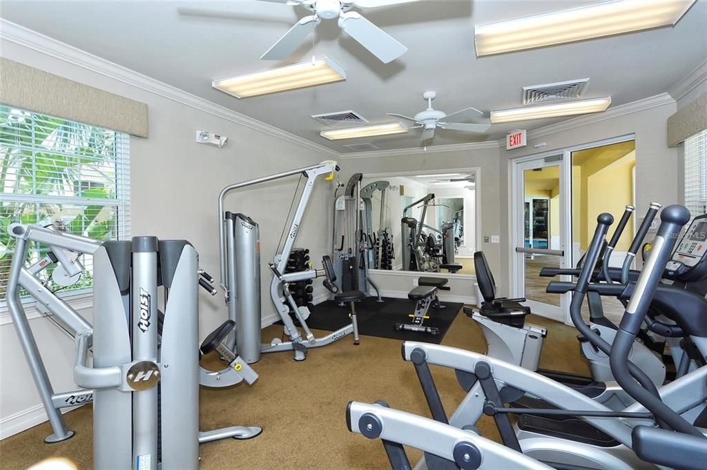 Fitness Equipment, Gym, Interior