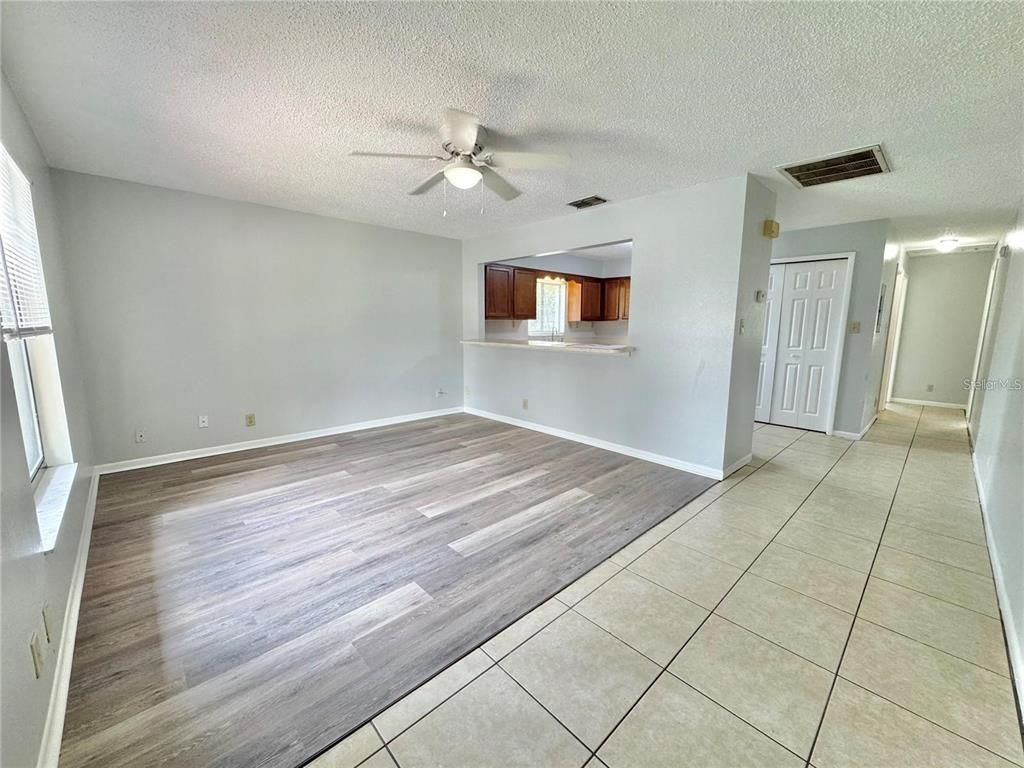 Empty room, Interior, Wood Texture Flooring