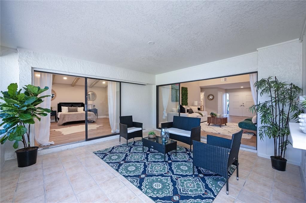 Bedroom, Interior, Living room, Recessed Lighting