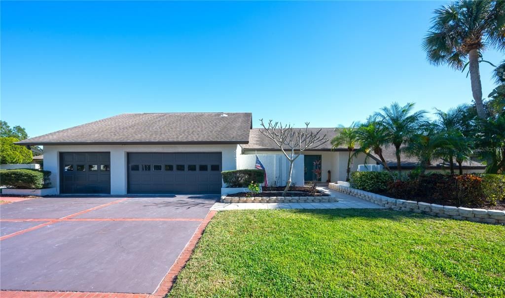 Attached, Backyard, Exterior, Facade, Ranch