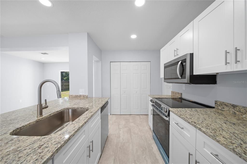 Interior, Kitchen, Recessed Lighting