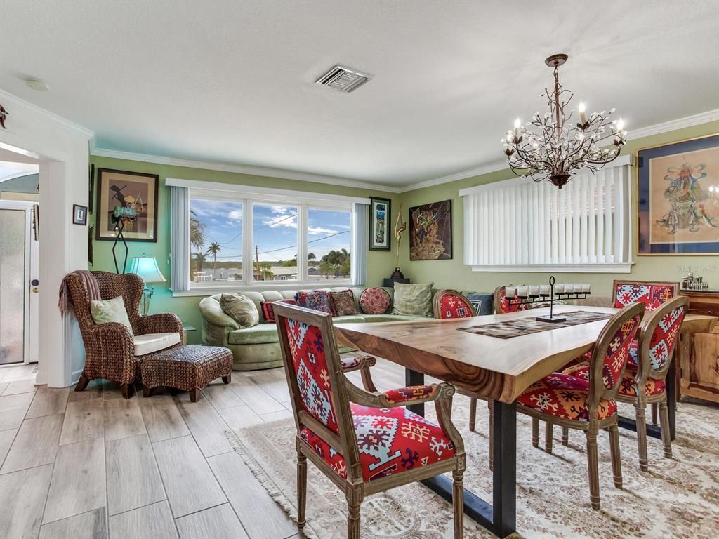 Chandelier, Dining room, Interior, Living room, Wood Texture Flooring