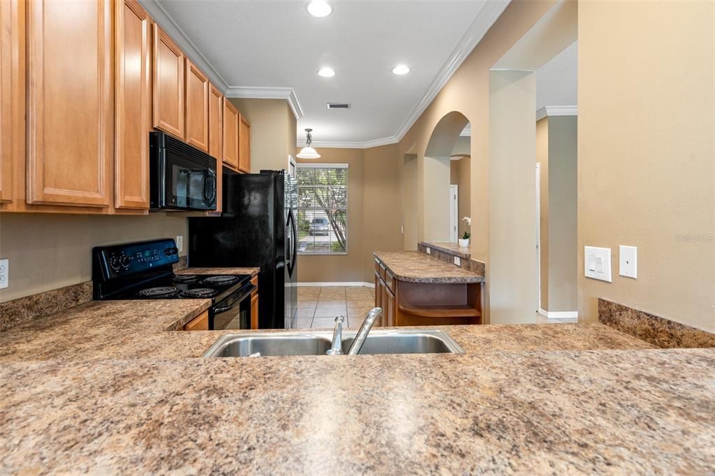 Interior, Kitchen, Pendant Lights, Recessed Lighting