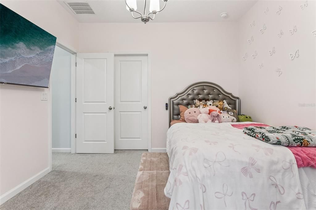Bedroom, Chandelier, Interior