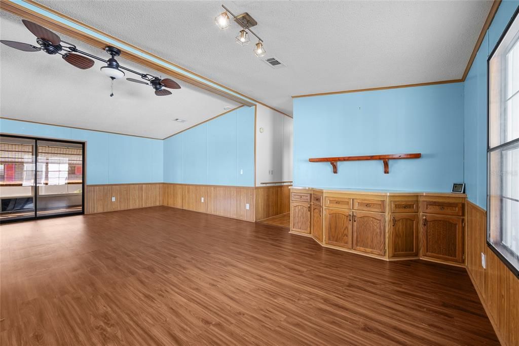 Empty room, Interior, Wood Texture Flooring