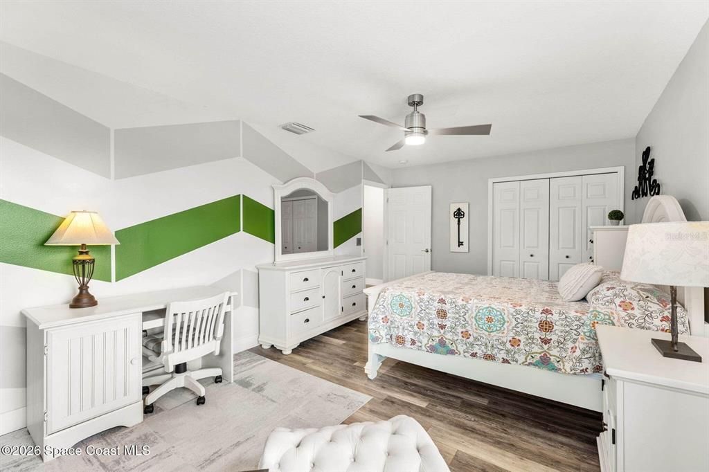 Bedroom, Home Office, Interior, Wood Texture Flooring