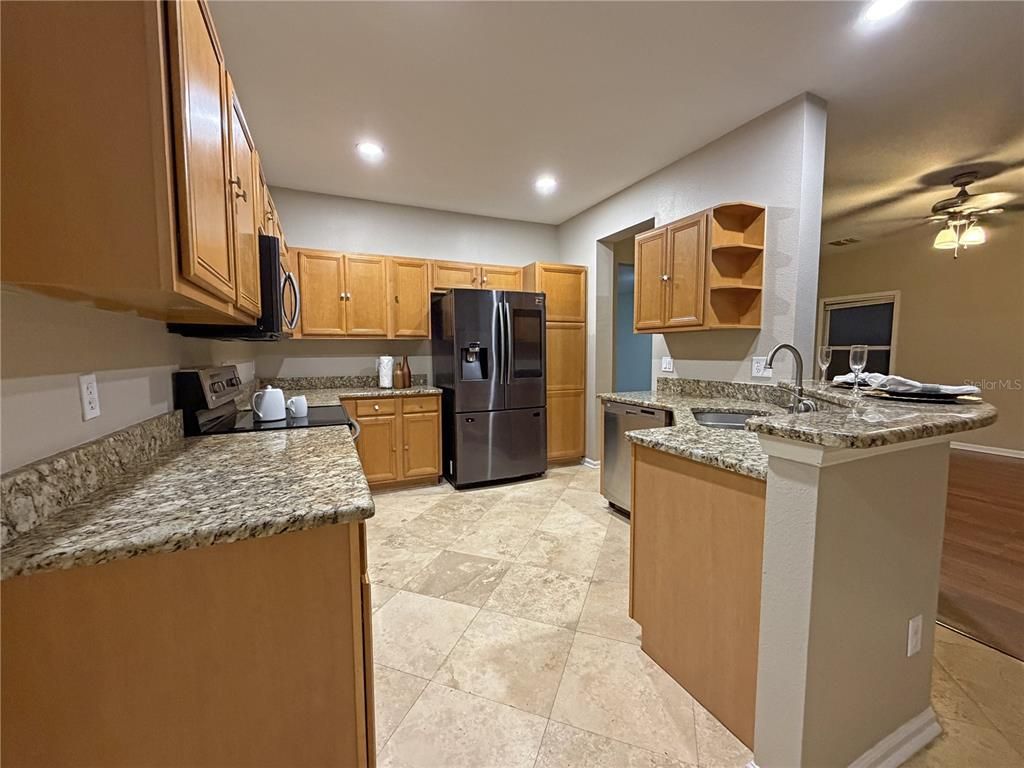 Interior, Kitchen, Recessed Lighting