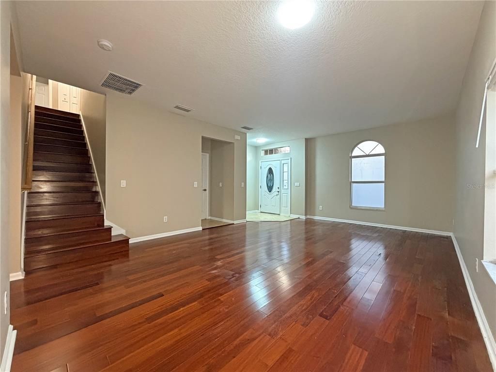 Empty room, Interior, Wood Texture Flooring