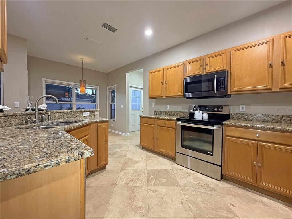 Interior, Kitchen, Pendant Lights, Recessed Lighting