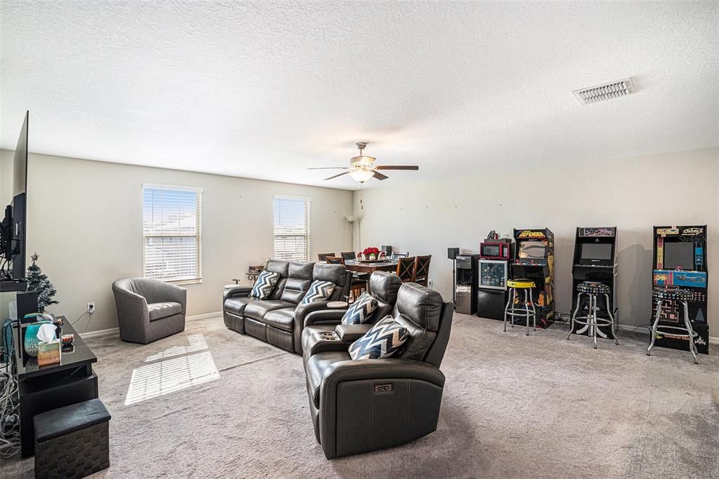 Home Theatre Room, Interior, Living room