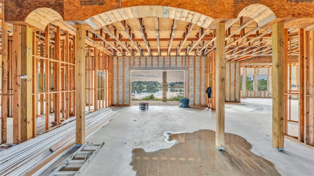 Interior, Wooden Beams