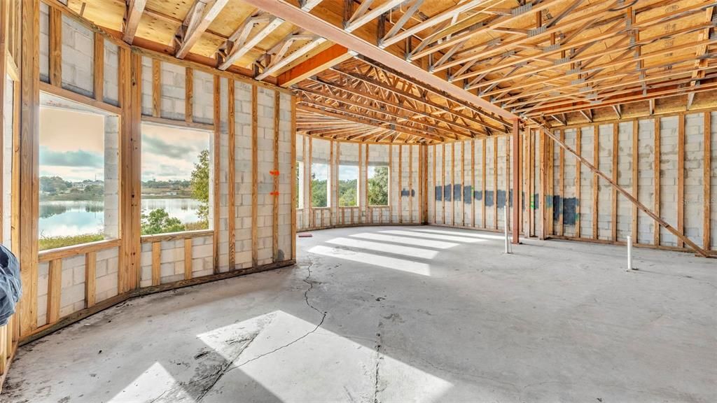 Interior, Water, Wooden Beams, Wooden Ceilings, Wooden Walls
