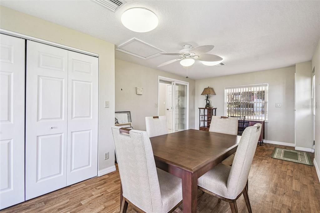 Dining room, Interior, Wood Texture Flooring