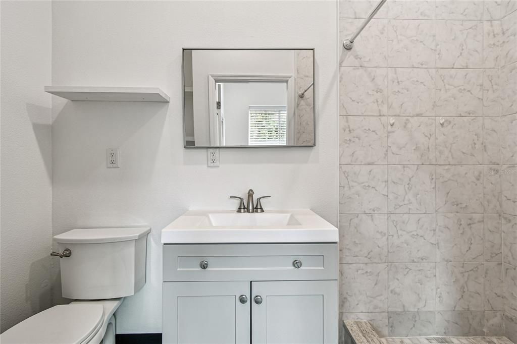 Bathroom, Interior, Marble Walls
