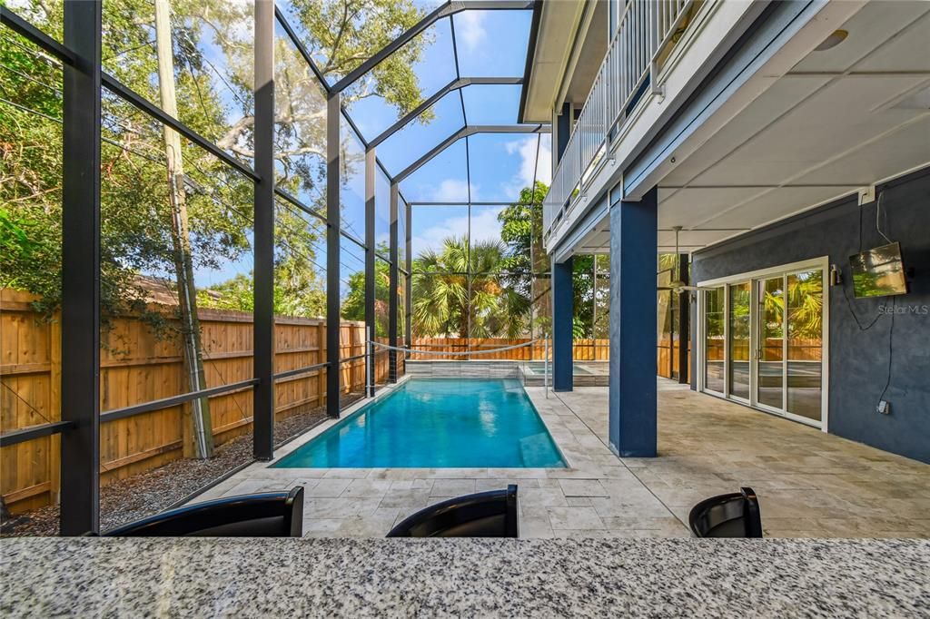 Glass Ceilings, Interior, Pool, Sun Room
