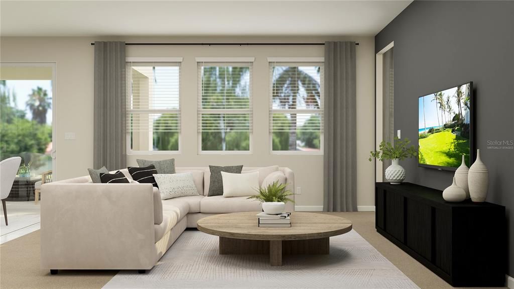 Interior, Living room