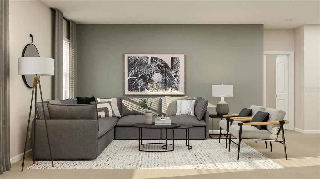 Interior, Living room