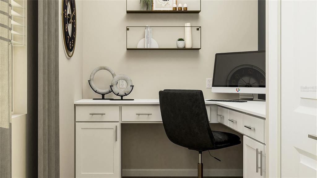 Home Office, Interior