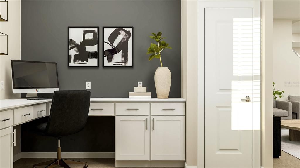 Home Office, Interior