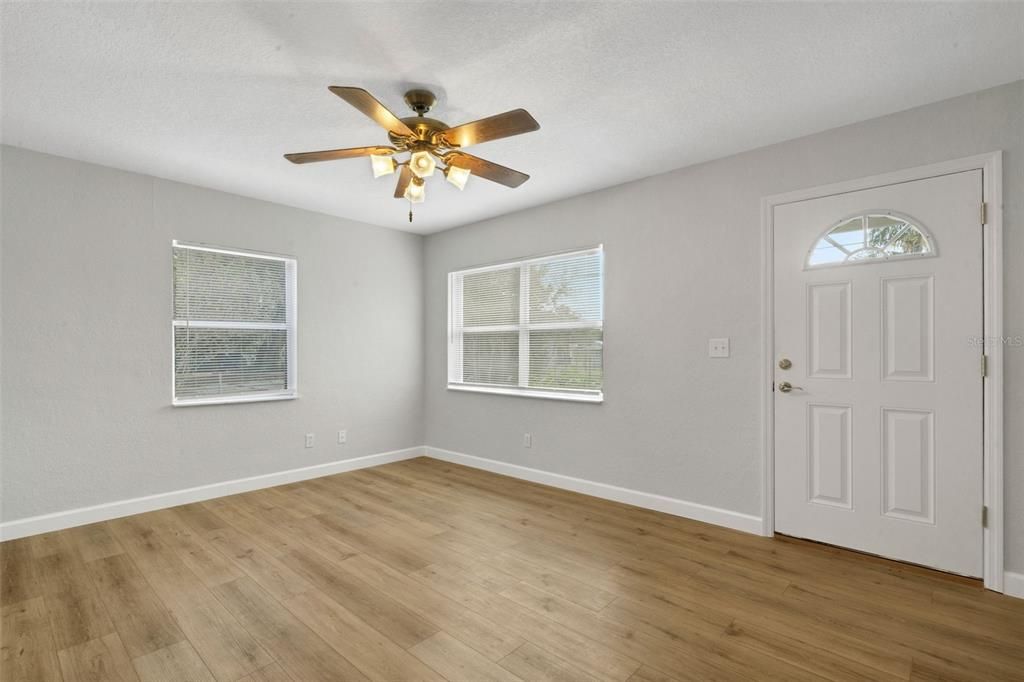 Empty room, Interior, Wood Texture Flooring