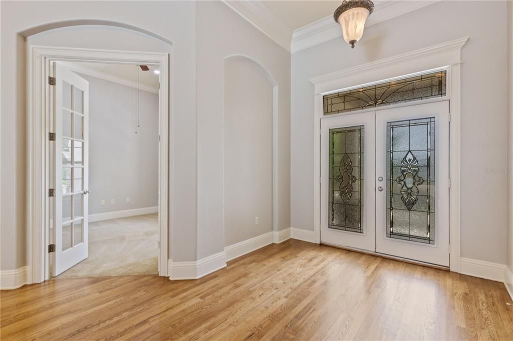 Empty room, Interior, Wood Texture Flooring