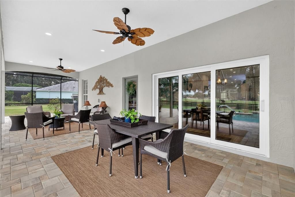 Dining room, Interior, Recessed Lighting, Sun Room