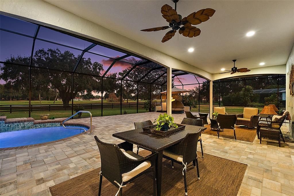 Glass Ceilings, Interior, Pool, Recessed Lighting, Sun Room