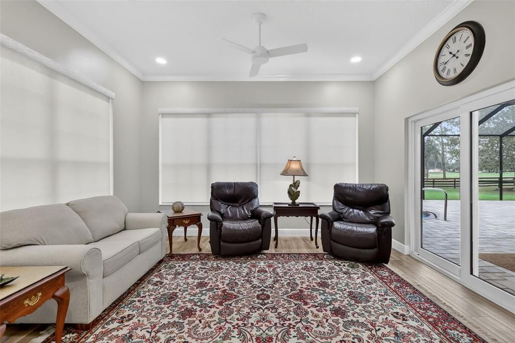 Interior, Recessed Lighting, Wood Texture Flooring