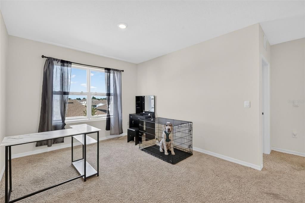 Home Office, Interior, Recessed Lighting